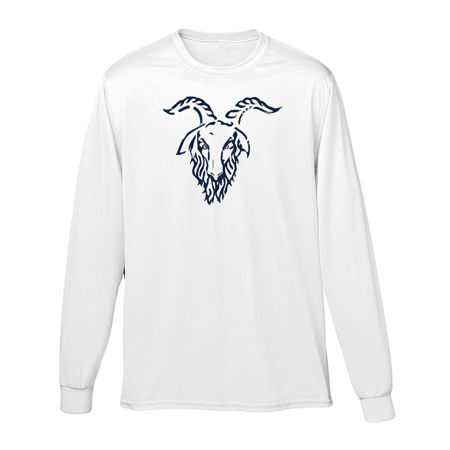 Rodeo Goat Dallas - Goat Face Long Sleeve