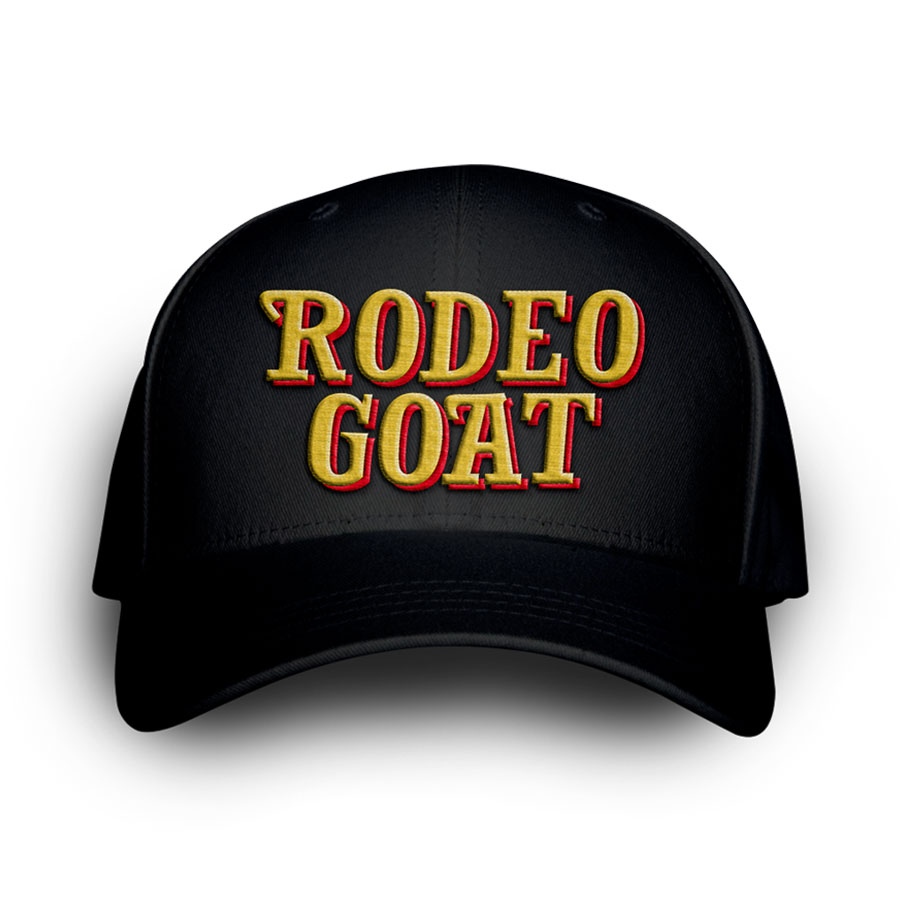 Rodeo Goat Fort Worth - Goat Black Hat