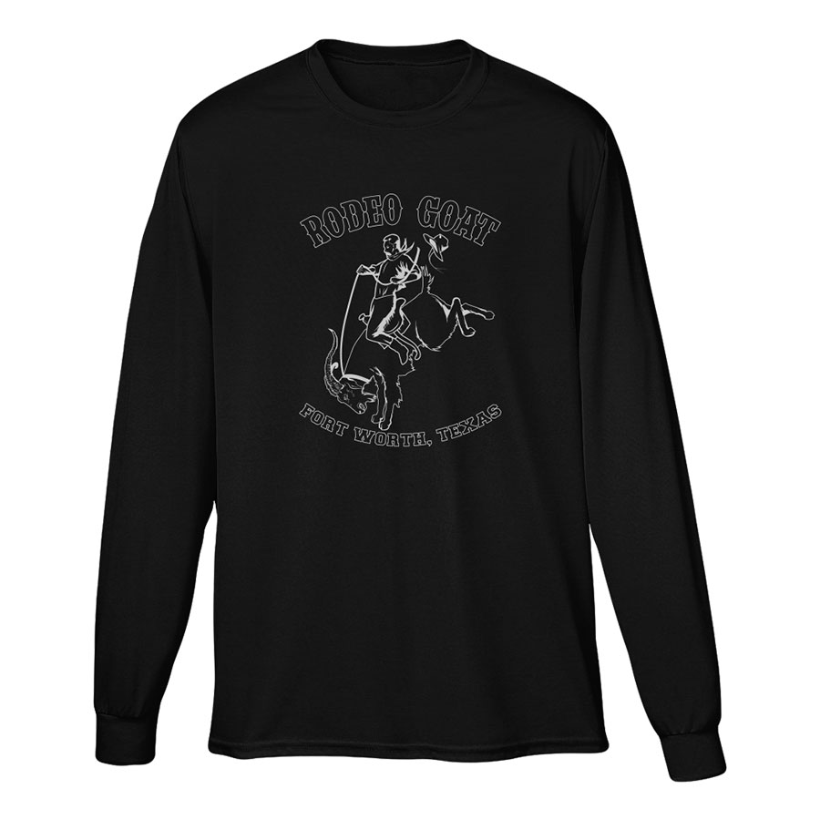 Rodeo Goat Fort Worth - Bucking Goat Long Sleeve