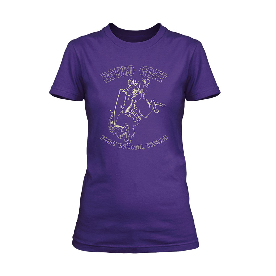 Rodeo Goat Fort Worth - Bucking Goat Tee