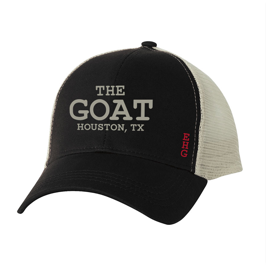 Rodeo Goat Houston - Goat Trucker Hat