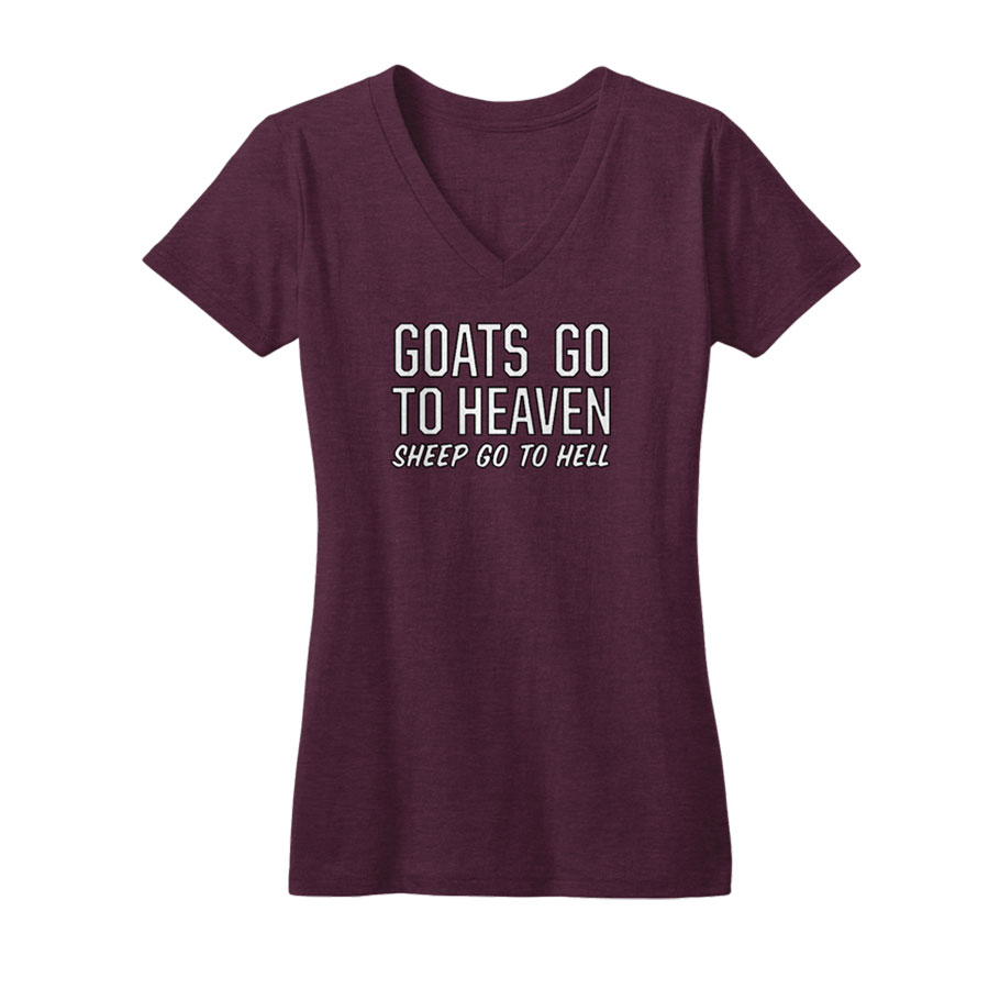 Rodeo Goat Houston - Goats Go To Heaven Tee