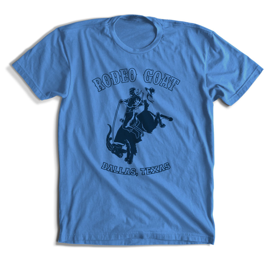 Rodeo Goat Plano - Bucking Goat Tee